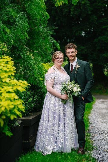 Wedding celebration at Oak Tree Farm